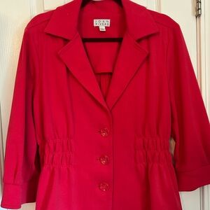 Joan Rivers Women's Scarlet Blazer